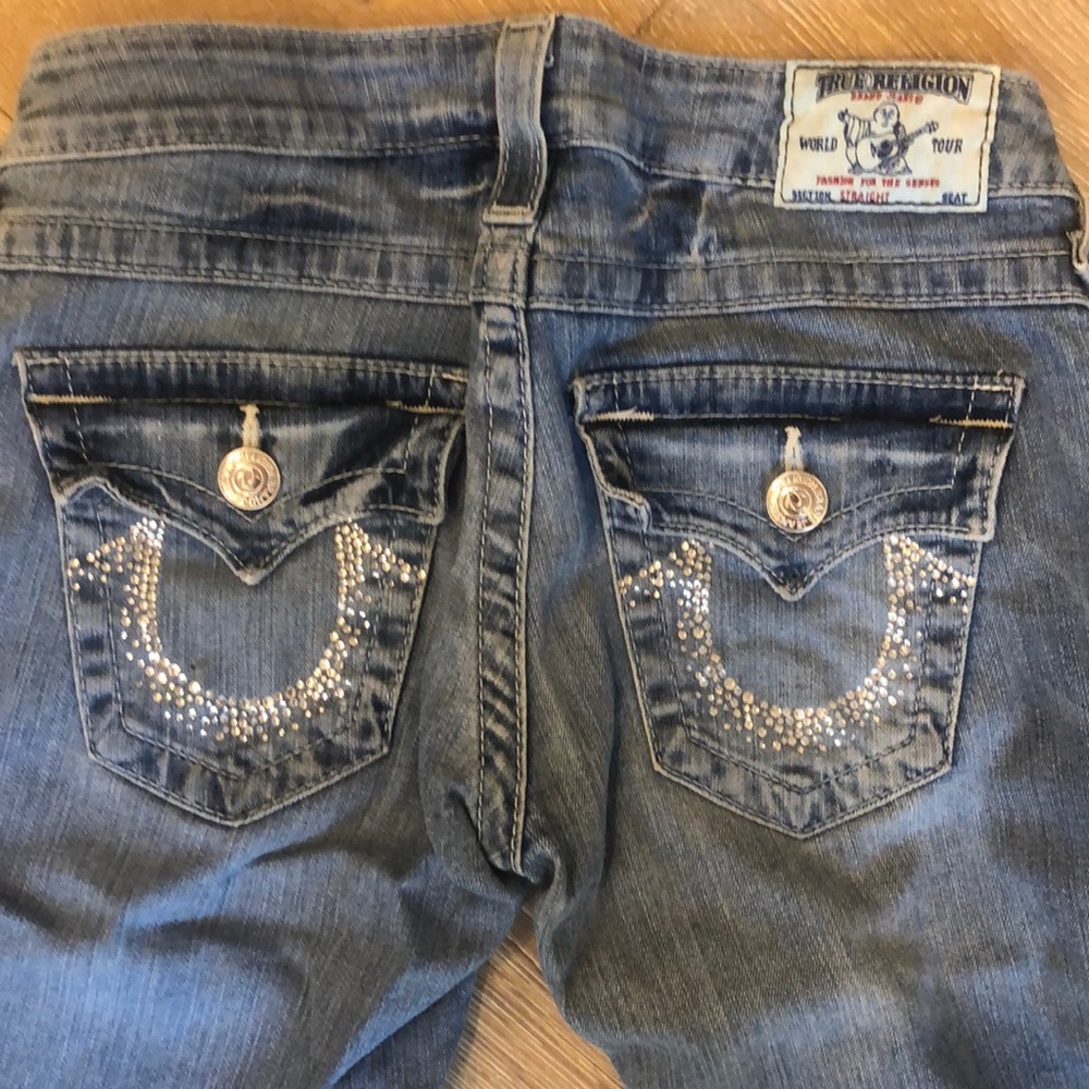Swarovski Crystal true religion jeans